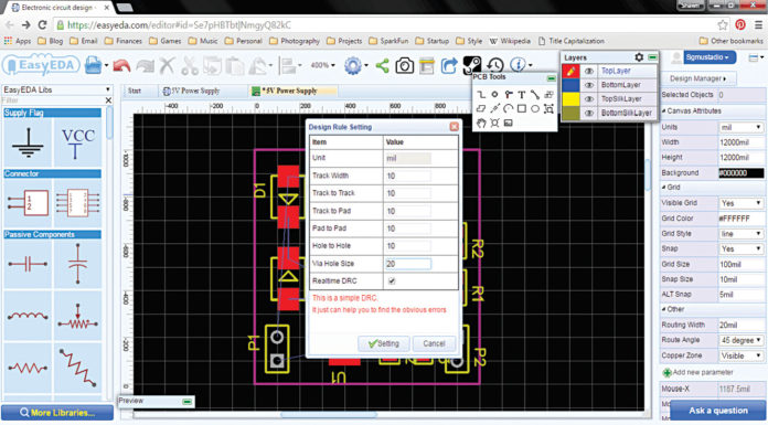 EasyEDA 4.8.5: A Next-Gen PCB Layout Tool | Software Review