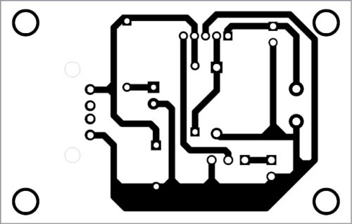 PCB layout of add-on USB power circuit for UPS