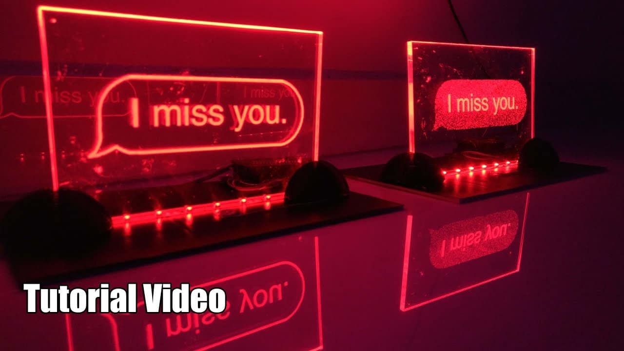 Connected Message Lamps using ESP8266 | IoT Projects