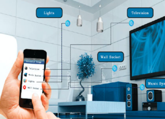controlling appliances around the house through a mobile