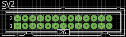 Solder bridges between the pads when you use larger size