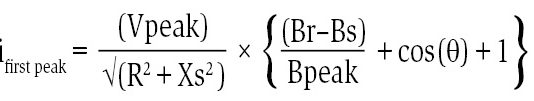 Analysis of Transformer Inrush Current Using Java | Inrush current analysis
