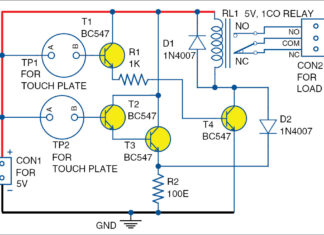 Touch Switch circuit