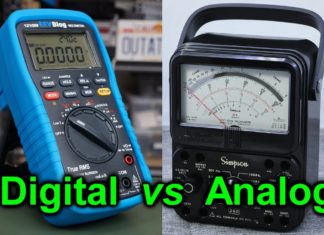 Digital multimeter vs Analog Multimeter