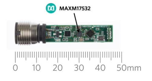 MAXM17532 power module in a tiny proximity sensor