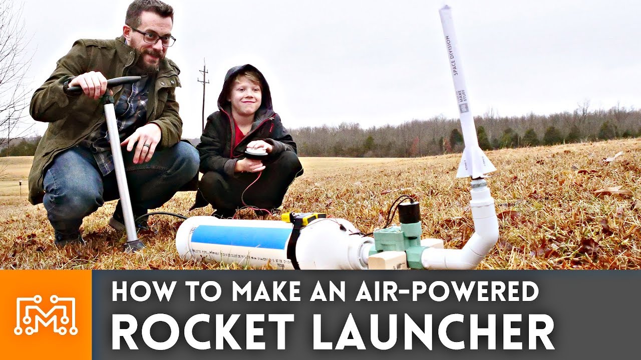 How To: Constructing an Air-Powered Rocket Launcher