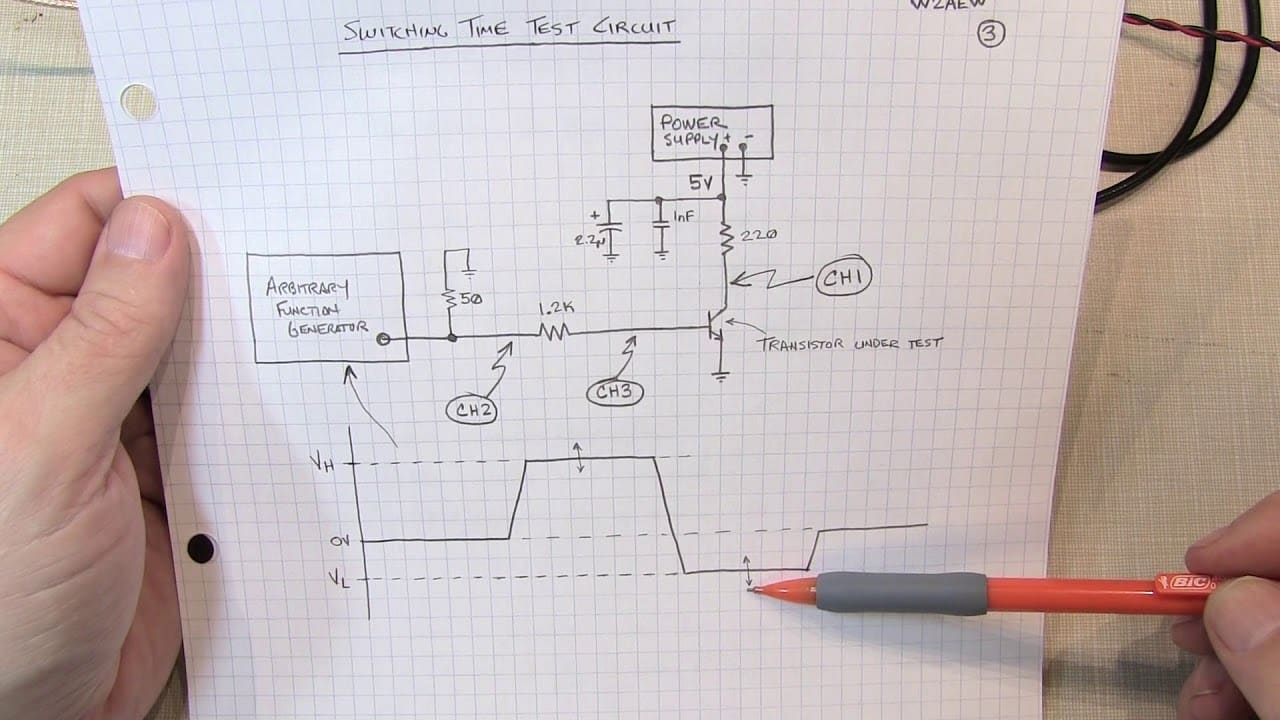 Video Tutorial Bipolar Transistor Switching Time Measurement