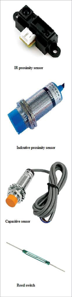 Various proximity sensors