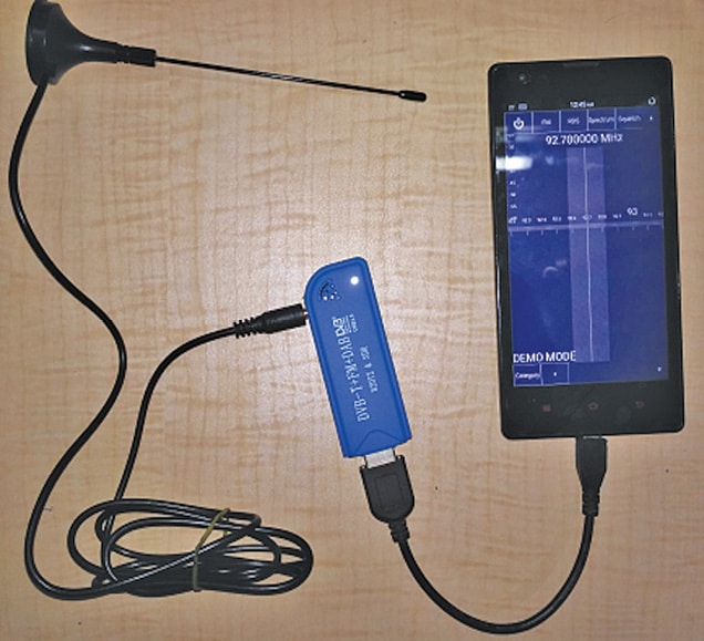 RTL-Software Defined Radio and Android setup