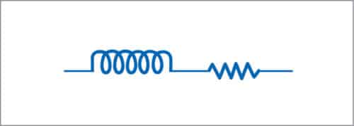 Equivalent circuit for a wire at high frequency