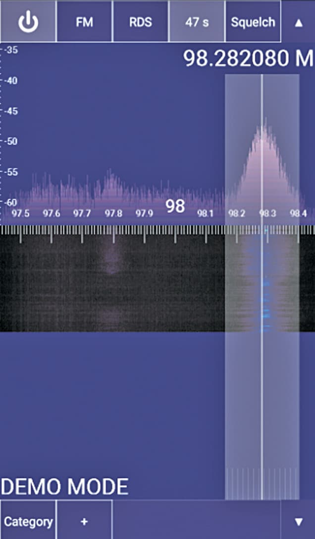 Software Defined Radio with Android Smartphones