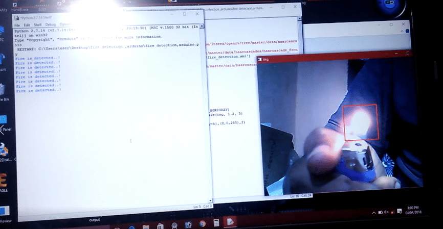 Image Processing Based Fire Detection & Extinguisher System Using ...