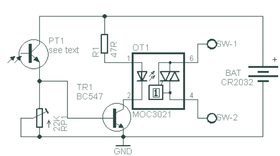 Camera Flash Circuit Schematic