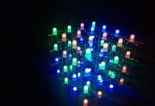4*4*4 RGB LED Cube