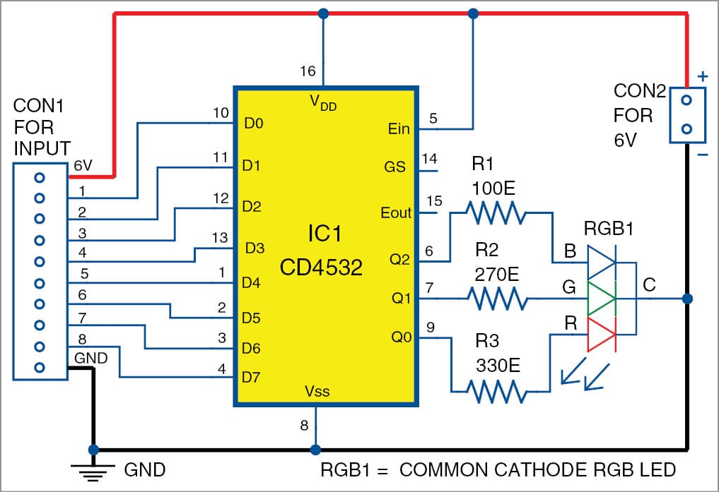 Multi-Status Indicator Using Single RGB LED