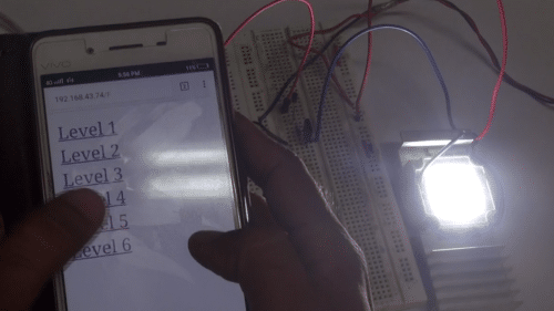 Dimming control for IoT LED Lamp