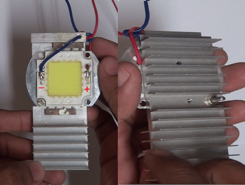 20W 12V DC LED lamp with heat-sink