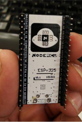 Back side of ESP32