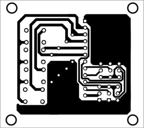 PCB layout for graphical data display with Arduino and HTML5 