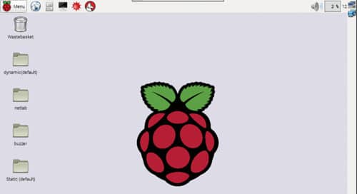 Raspberry Pi desktop