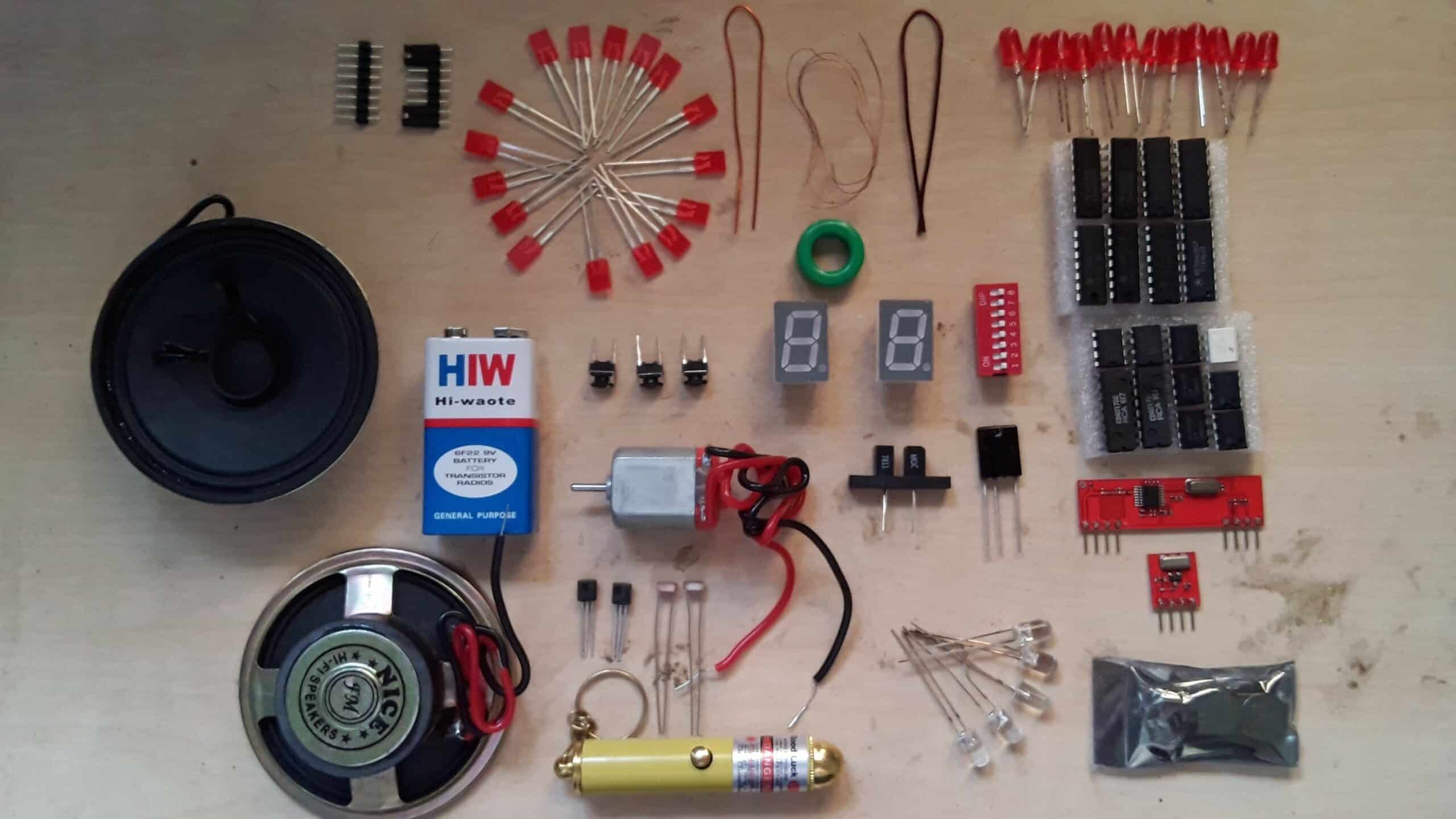 Chip Talk Electronics Components based DIY Kit From KitsNspares