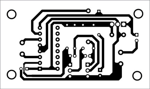 PCB layout of low-cost and versatile hand mixer