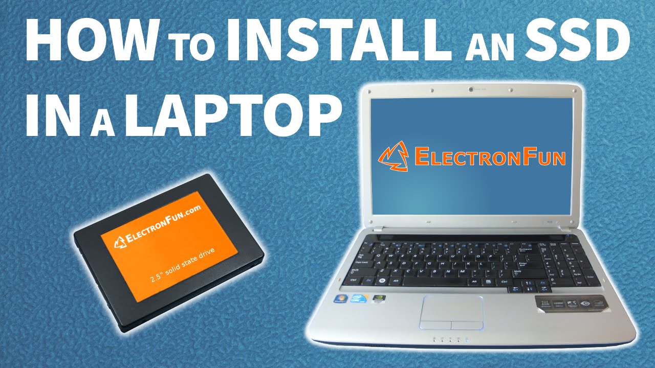 How To: Installing an SSD In a laptop