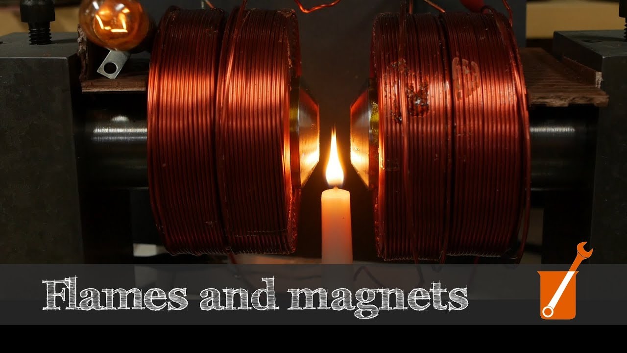 Why Is a Candle Flame Repelled by Magnets?