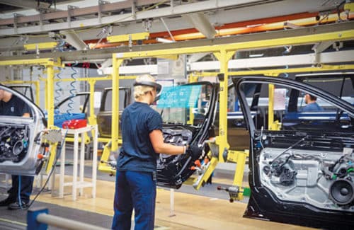 The IoT and AR in Volvo assembly line