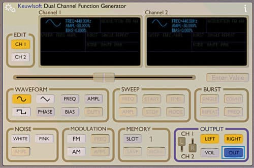 Function Generator app 