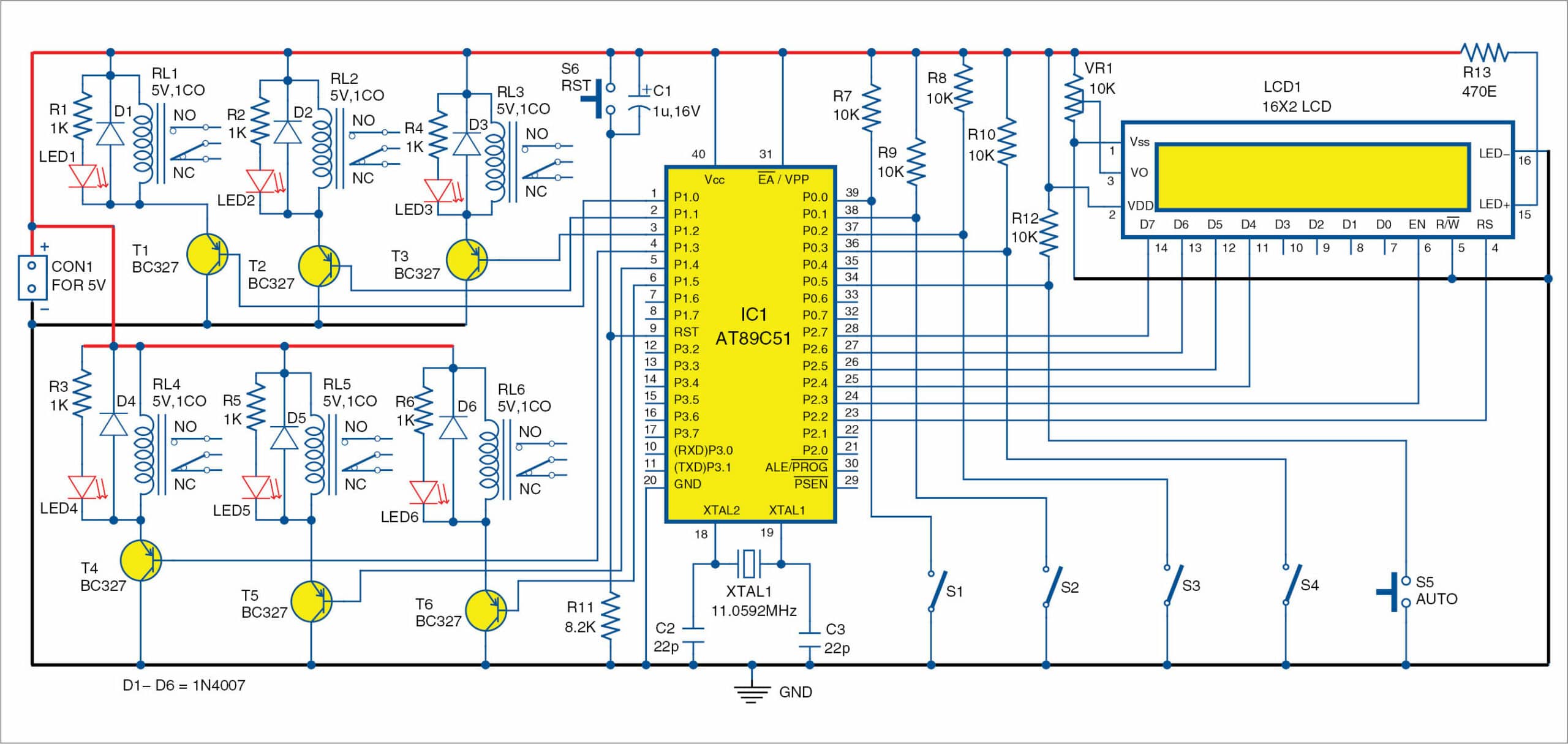 Thin-Film Deposition Controller Using Microcontroller