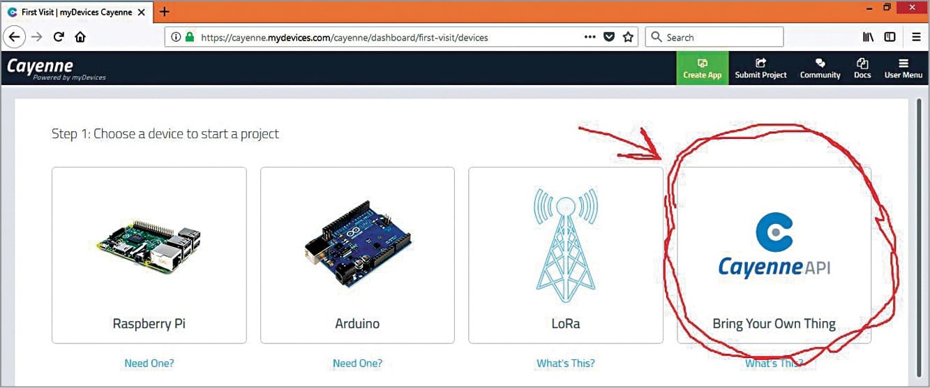 Temperature Monitoring on Cayenne IoT Platform Full Electronics Project