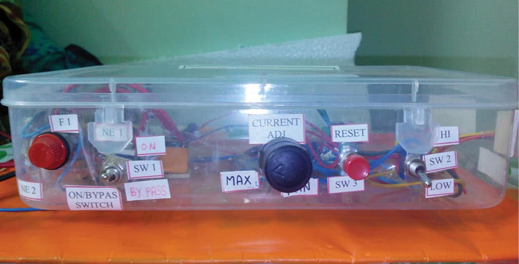 Adjustable AC Circuit Breaker Full Electronics Project