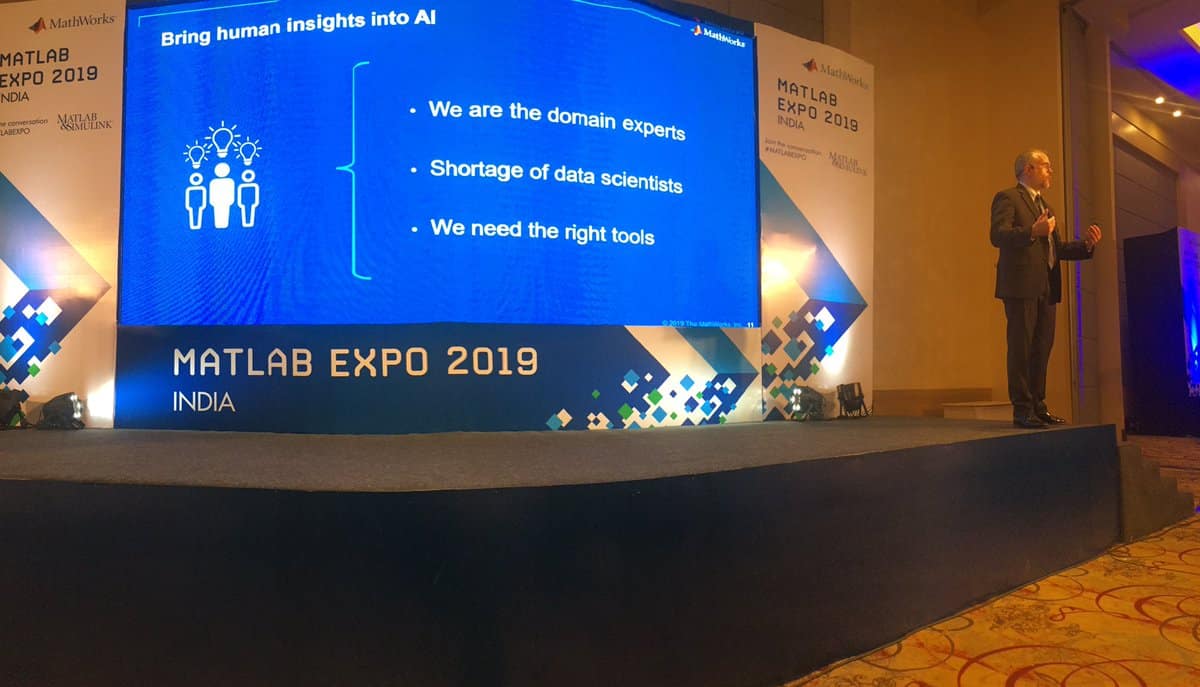Going Beyond the Intelligence of Artificial Intelligence at MATLAB Expo’19