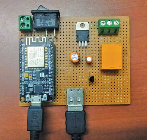  Author’s prototype for The IoT-Based Timer Switch For Electric Water Heater