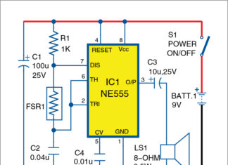 Toy Organ Circuit Diagram