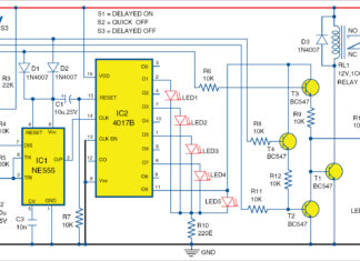 Circuit diagram for accidental switching protection