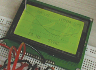 Graphical LCD Scope