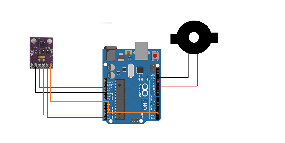 ELECTRONICS IDEA: Push Door Visitor Counter Alarm Using Arduino And ...