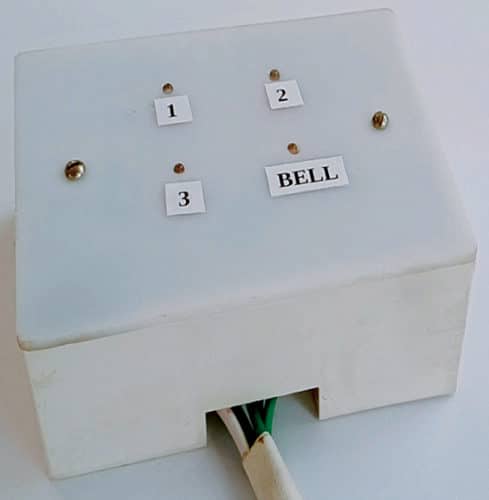 Fig. 4: Author’s prototype of the touch switch panel 