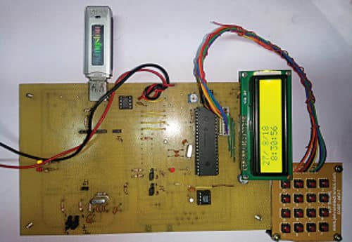 Fig. 2: Author’s prototype for Real-Time USB Data Logging System
