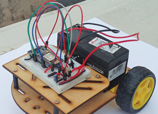 IoT robot prototype built at EFY Lab