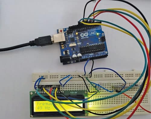 Arduino-Based Wireless Frequency Meter
