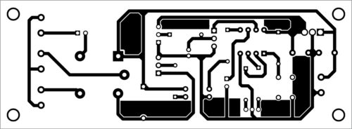 Fig. 3: Components layout for the PCB