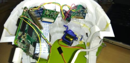 IoT Robot head assembly