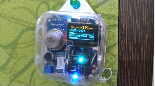 Design IoT Mesh Enabled Environment Monitoring Device