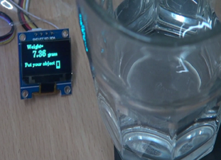 Portable digital weighing machine