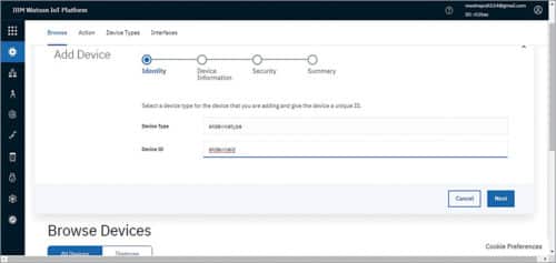 Device ID and type