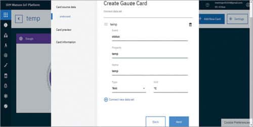 Create Gauge Card 