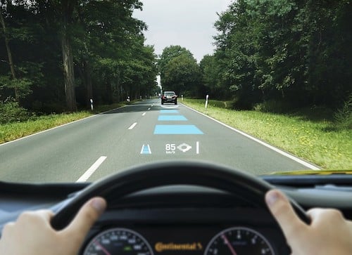 Holograms For Driver Navigation